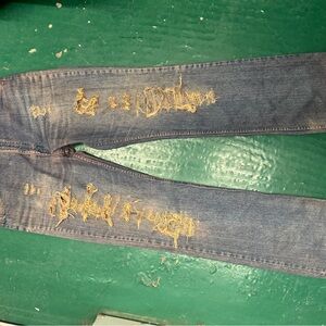 vintage levis 517 orange tab 34x 33